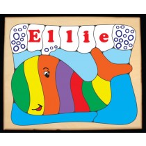 Personalized Name Whale Theme Puzzle - (FREE SHIPPING)