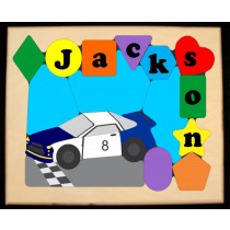 Personalized Name NAS Car Theme Puzzle (FREE SHIPPING)