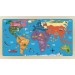 World Map Puzzle Naming Continents